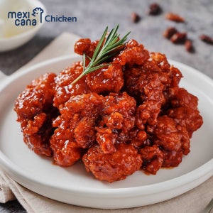 멕시카나 매콤달콤 닭강정 (냉동), 500g, 1개