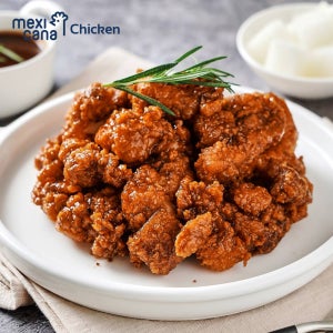 멕시카나 마늘간장 닭강정 (냉동), 500g, 1개