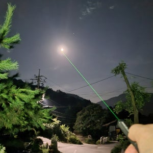 [코만도레이저 슬림] 초경량 휴대용 그린레이저포인터 C타입 충전식 별지시기 현장용 고출력 미니 포인터