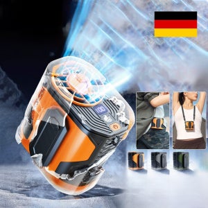 휴대용 아웃도어 허리걸이 선풍기 Usb 쿨링 허리 선풍기 캠핑선풍기