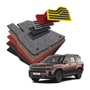 [1+2열] 디테일링 커스텀 차량용 디올뉴 싼타페 MX5 코일매트