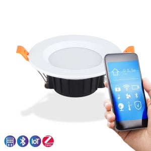 더쎈 IOT다운라이트 에코 리카미 75mm(3인치) 앱연동 스마트 매입등 10w