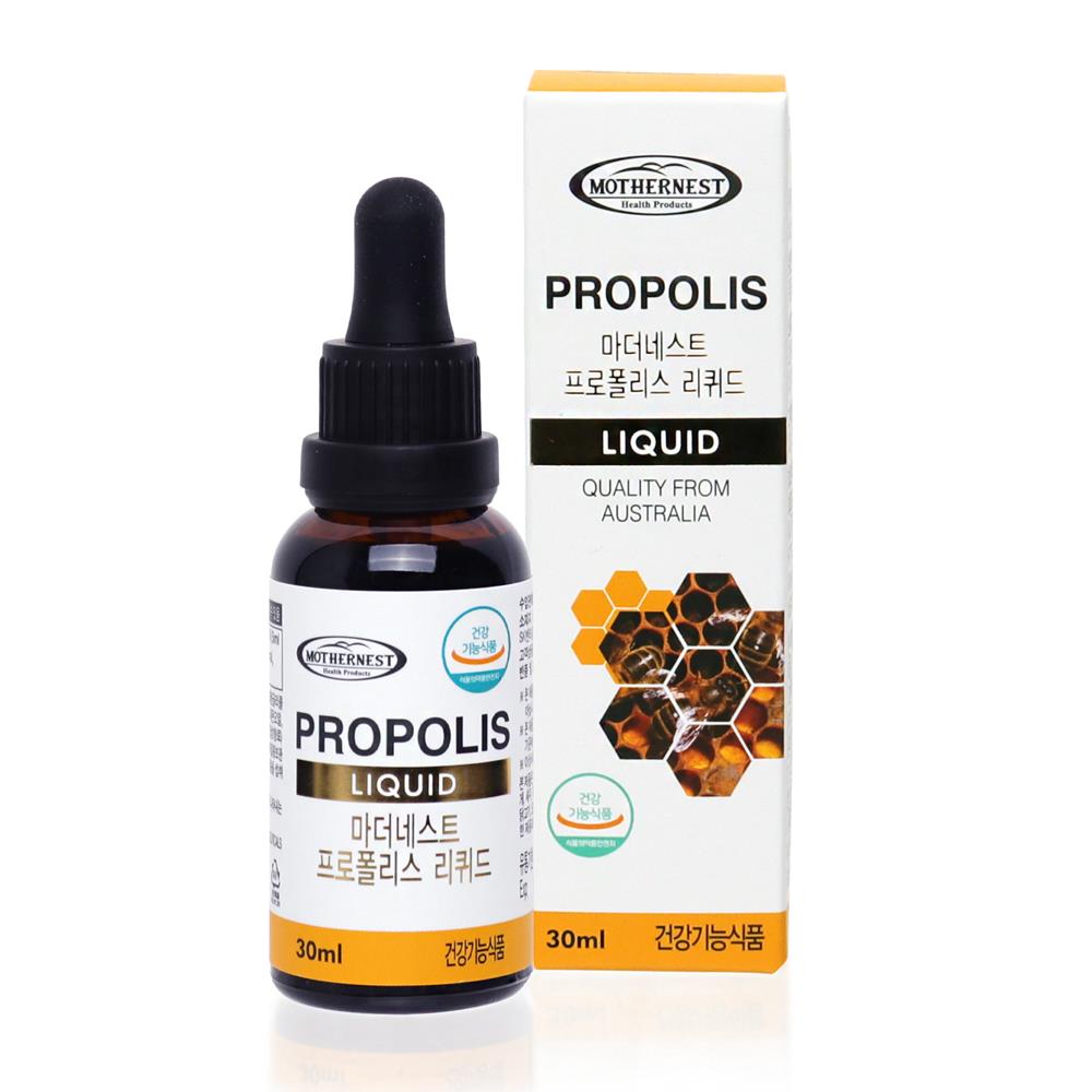 프로폴리스 리퀴드 30ml 구강건강 기침에좋은것 목이부었을때 활성산소 구취제거