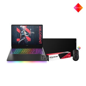 오멘 맥스 16 U9 RTX 5080 32GB 1TB OLED ah0055TX 게이밍 노트북 + 무선 마우스 + 마우스 패드
