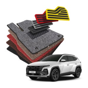 [1+2열] 디테일링 커스텀 차량용 투싼 코일매트