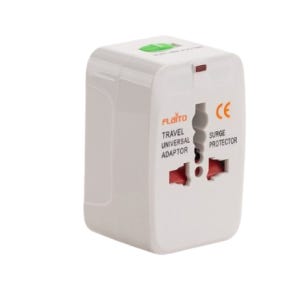 일본여행 변압기 해외여행용 호주 영국 홍콩 110볼트 돼지코콘센트 멀티어댑터 파우치, 2개