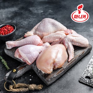 마니커 알뜰 닭볶음용 냉장 600gX4팩(2.4kg) 볶음용 절단닭 도리육 조각 닭 국내산