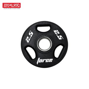 포스 PU 중량원판 50mm 바벨 플레이트 2.5kg