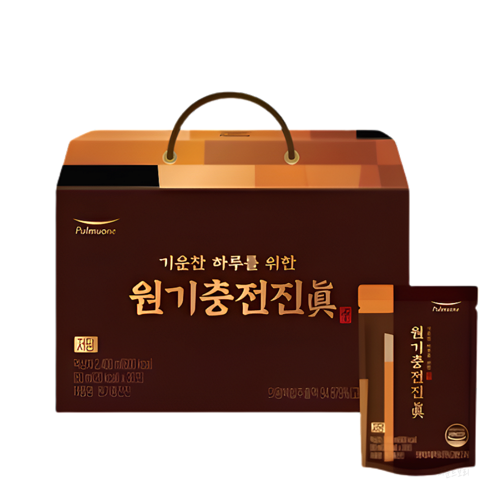 ENENT 풀무원녹즙 원기충전진 80ml x30포