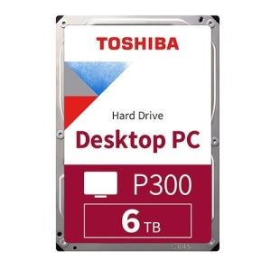 도시바 P300 HDD 6TB SATA 하드디스크 6테라 HDWD260 (2년보증)