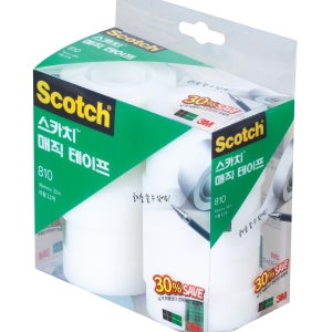 3M 스카치 매직테이프 세이빙팩 810R-12(18X32)