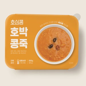 호심콩 호박콩죽 호박죽 영양 시니어 이유식 3팩