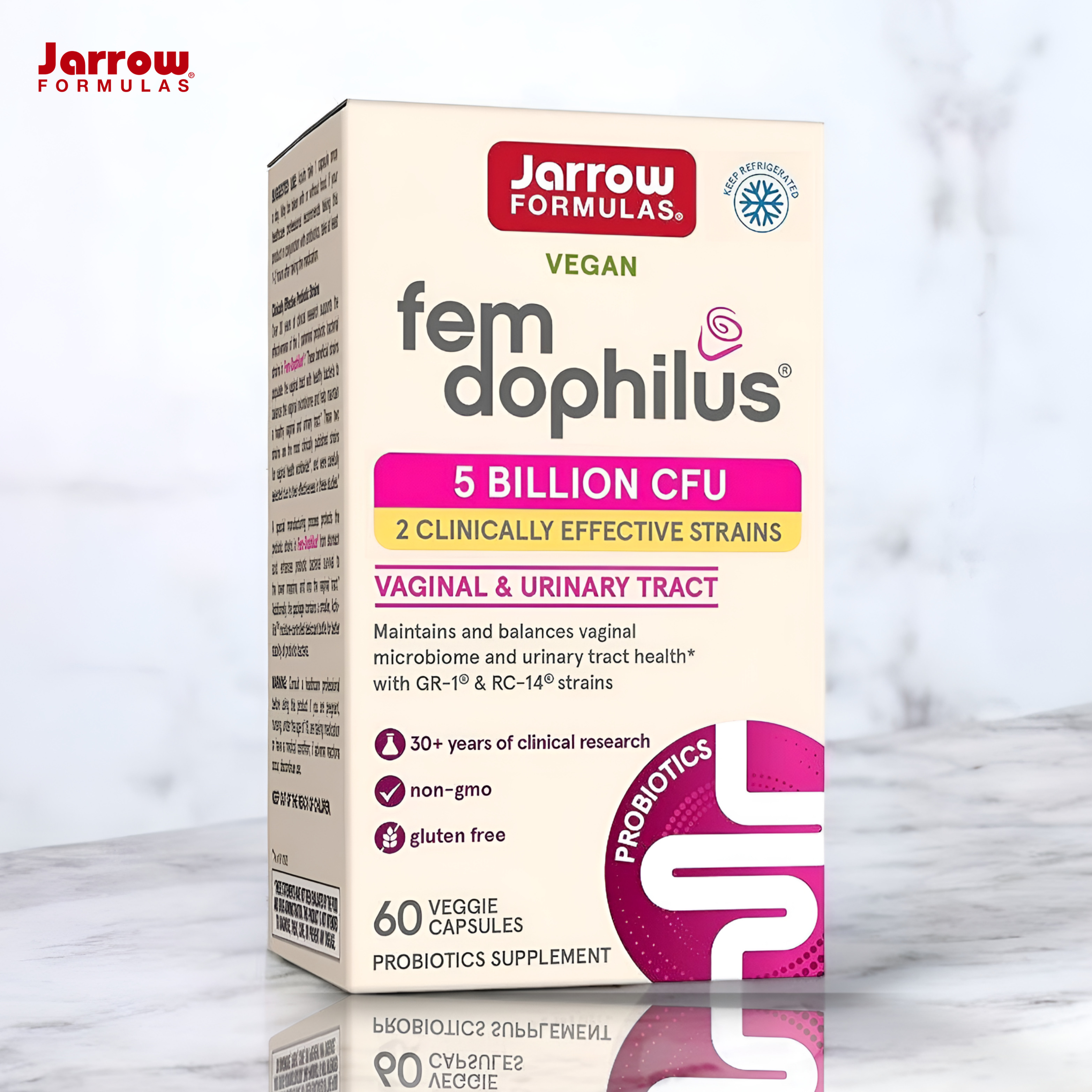 <b>자로우</b> 펨 팸 도피러스 <b>여성</b>유산균 재로우<b>우먼</b>스 펨<b>도필러스</b> <b>50억</b> 60캡슐 품 질