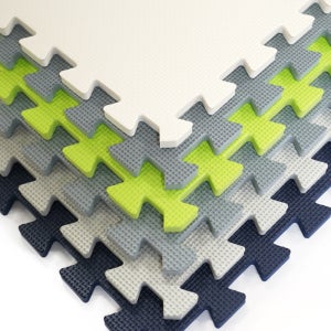 웁스 강아지관절 미끄럼방지 퍼즐매트 10P 30x30cm