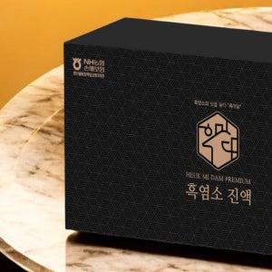 [100% 국내산 흑염소] 흑미담 프리미엄 흑염소진액 30포, 3개
