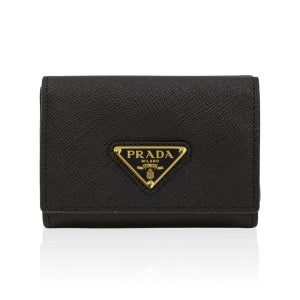 프라다 사피아노 컴팩트 블랙 지갑 1MH042 QHH F0002 (2025 S/S)