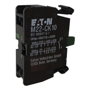 Eaton 접촉 블록 M22-CK10