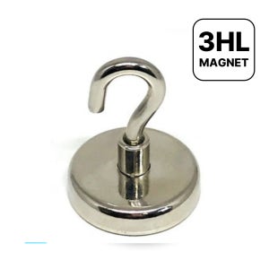네오디뮴 고리자석 고리형 42mm, 27kgf 니켈색상