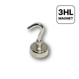 네오디뮴 고리자석 고리형 20mm, 6kgf 니켈색상
