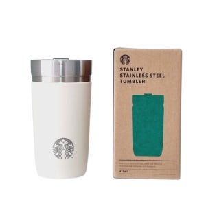 스타벅스 SS 스탠리 크림 아이슬란드 텀블러 473ml 대량 소량 레이저 인쇄 각인 선물