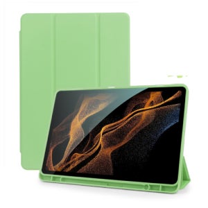 로랜텍 갤럭시탭 펜슬수납 스마트커버 케이스 아보카도, 갤럭시 탭 A8(2022)