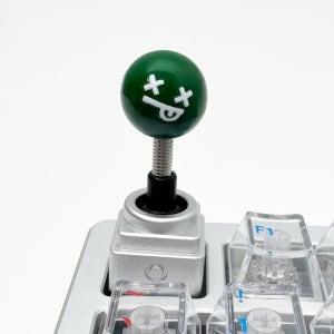 귀여운 레트로 조이스틱 키캡 포인트 아티산