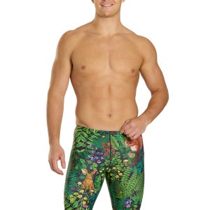 스포티 남성 우드랜드 매직 포레스트 하이드어웨이 재머 5부 수영복 Forest Hideaway