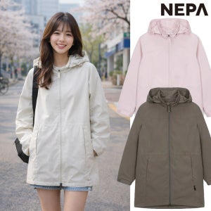 네파자켓 여성 로아 바람막이 코트형 방풍 간절기