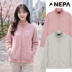 네파자켓 여성 스웨터 플리스 풀집 데일리