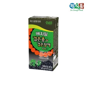 72팩 베지밀 검은콩과검은참깨 두유 190ml 선물 어르신 부모님