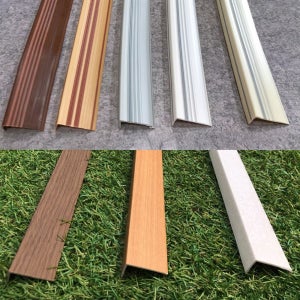 마루굽틀 ㄱ자몰딩 pvc코너비드 계단 장판 문턱 각대 쫄대