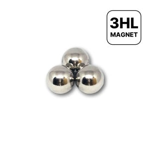 초강력 네오디움 구슬자석 실버, 20mm