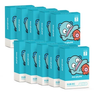 한교동 캐릭터 밴드 산리오 캐릭터즈 어린이 키즈 유아 밴드 10매입 10box