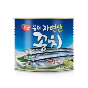 동원 자연산 꽁치 1.8kg, 1개