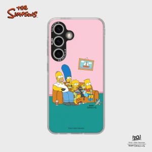 [SLBS] 심슨 패밀리 임프레션 케이스 for Galaxy S24 Series