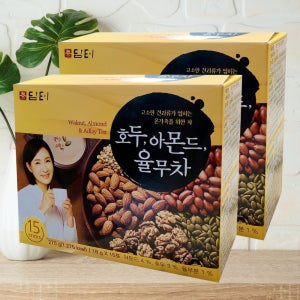 담터 호두 아몬드 율무차 15T x 10개 국산차 스틱 전통차 업소용 영양 간식