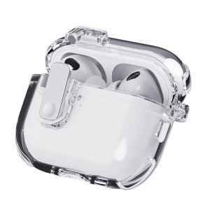 에어팟프로3 에어팟4 케이스 투명 잠금 분실 방지 케이스