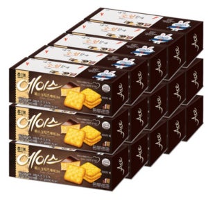 에이스 바스크치즈케이크 치즈맛 크래커 간식 식사대용 사무실 탕비실간식 121g 15개