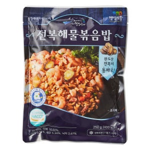 [완도사랑S&F] 전복해물볶음밥, 250g, 1개