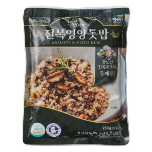 [완도사랑S&F] 전복영양톳밥, 250g, 1개