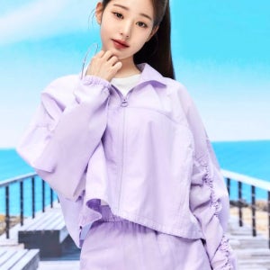 아이더 여성 여자 바람막이 스퀘어 크롭 자켓 DWM23106V1