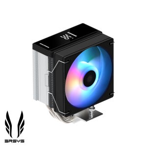 3RSYS Socoool RC270 ARGB 인텔 AMD 온도표시 공랭 블랙