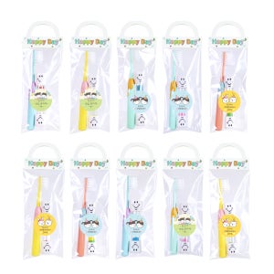 [10종]니즈엘 키즈 칫솔+모래시계 완포장 3세이상 부드러운모 손잡이헤드, 날아라 우주선