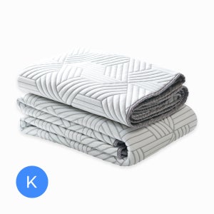 라폼 냉감패드 쿨매트 여름 침대 패드 시원한 아이스 쿨링 매트 고정밴드 K(킹)