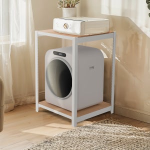 미니건조기선반 소형철제선반 세탁기 세탁실 원룸 홈던트하우스 600x400x900x2단