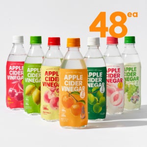 클룹 애사비소다 제로 탄산음료 7종 500ml 48개