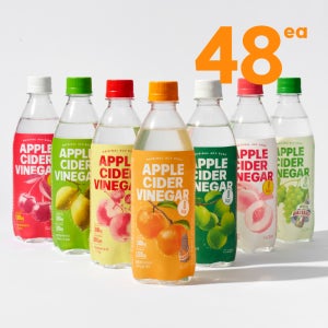 클룹 애사비소다 제로 탄산음료 7종 500ml 48개