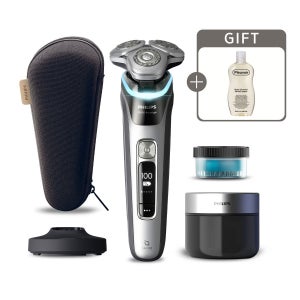 [LIVE 혜택]필립스 면도기 i9000 프레스티지 전기면도기 XP9205/30+플르부아 바디클렌저