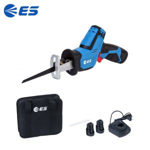 ES산업 충전미니컷소 12V 목재 플라스틱 연강 스위치락 컷쏘 LS1012RS