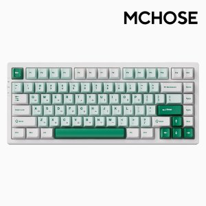 (N도착보장)(정식수입)MCHOSE 머코우즈 G75 PRO 3-Mode 유무선 가스켓 마운트 리니어 기계식 키보드 (그린)(정품)